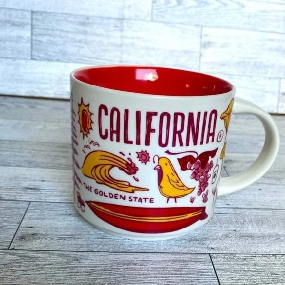 Starbucks California Coffee Mug Been There‎ Series Mug 14oz